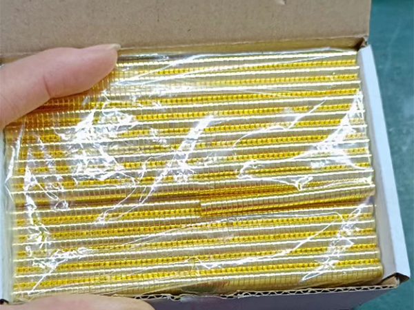 Gold plated