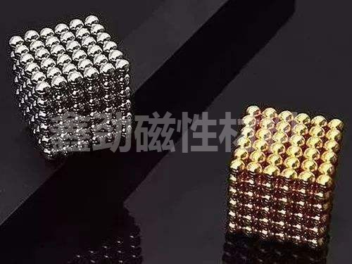 Magnetic ball, cube magnet