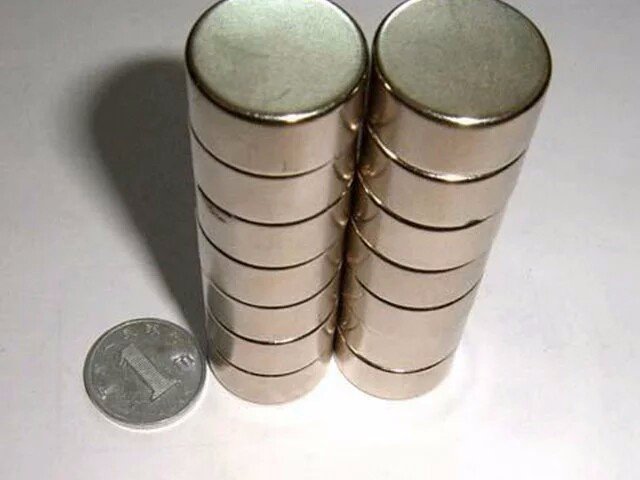 Double sided magnet